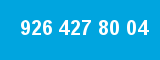 926 427 80 04